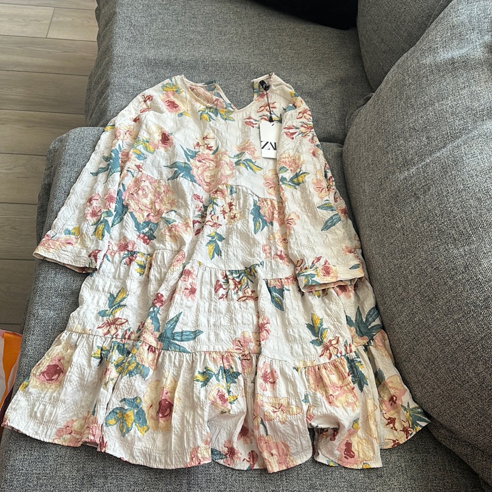 Floral Long Sleeve Dress